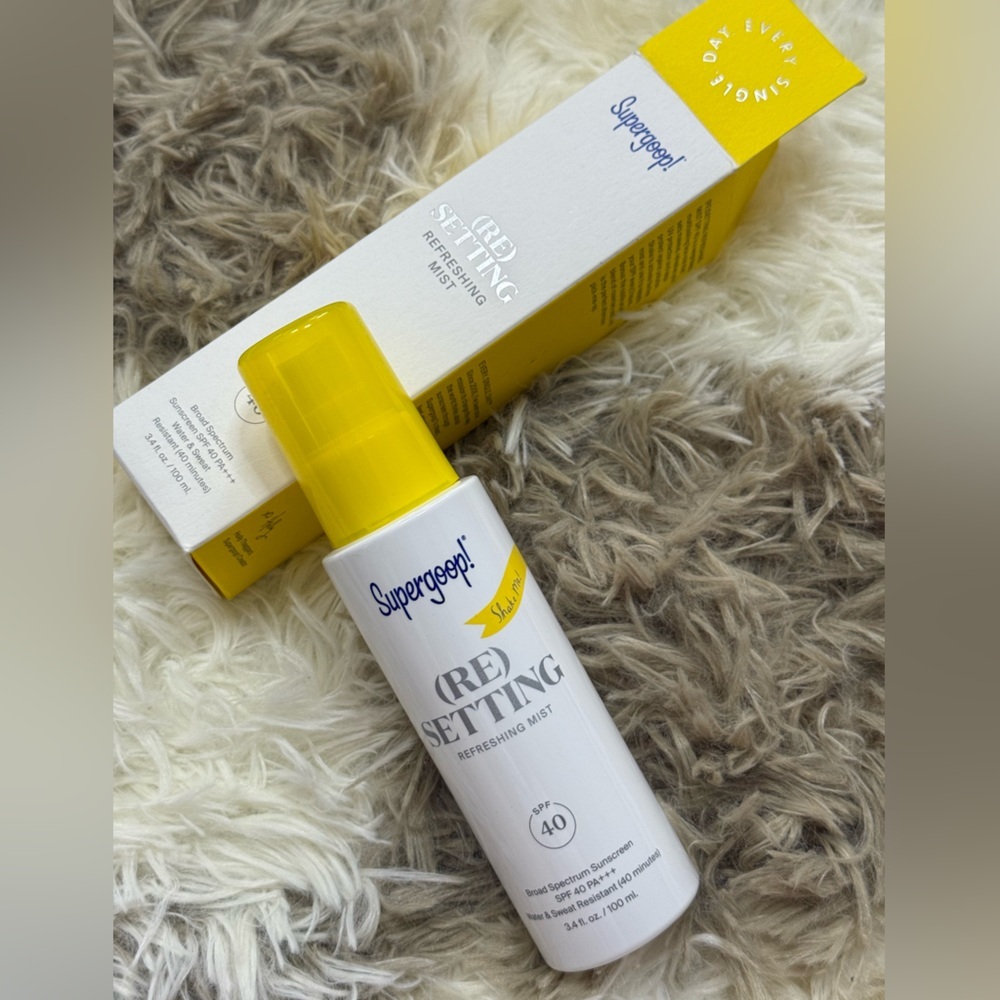 Supergoop! Suncare Collection Yellow and White